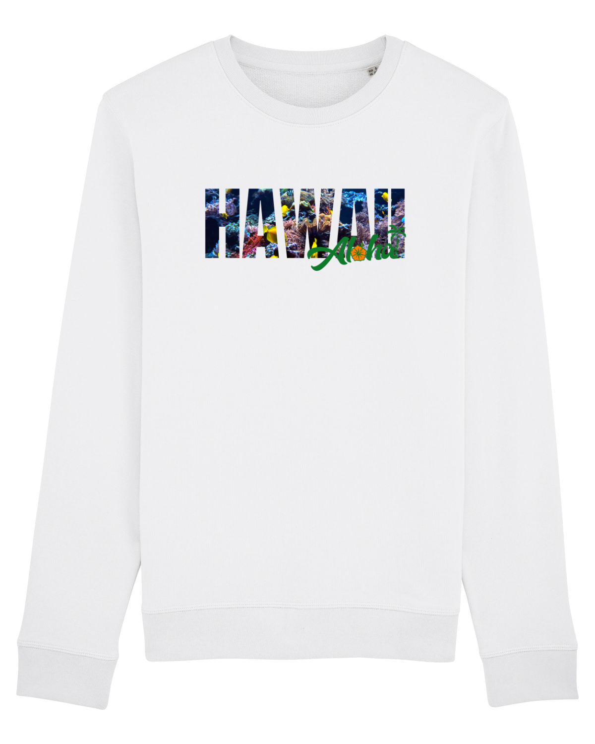 Bluză mânecă lungă Unisex Rise White