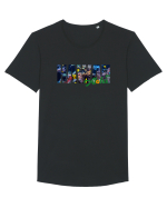 Hawaii  Tricou mânecă scurtă guler larg Bărbat Skater