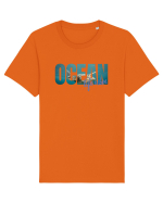 Ocean  Tricou mânecă scurtă Unisex Rocker