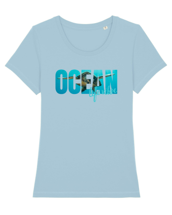 Ocean  Sky Blue