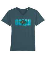 Ocean  Tricou mânecă scurtă guler V Bărbat Presenter