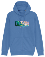 Ocean  Hanorac cu fermoar Unisex Connector