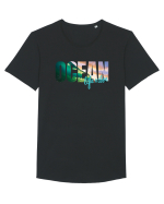 Ocean  Tricou mânecă scurtă guler larg Bărbat Skater