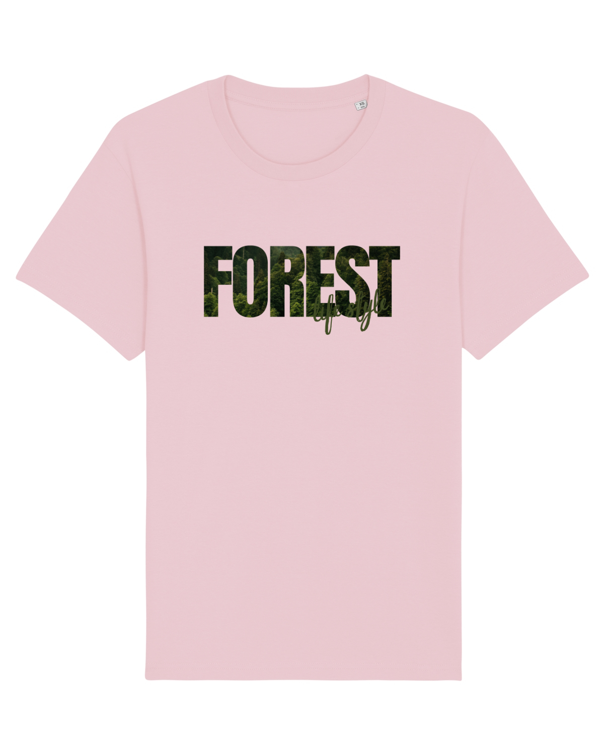 Tricou mânecă scurtă Unisex Rocker Cotton Pink