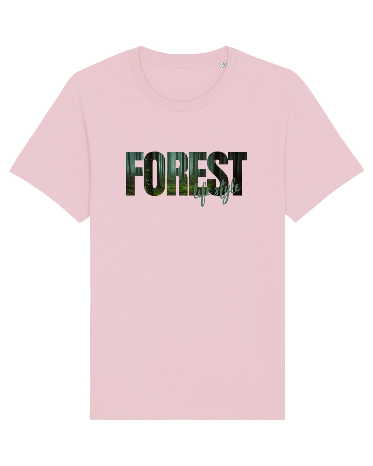 Tricou mânecă scurtă Unisex Rocker Cotton Pink