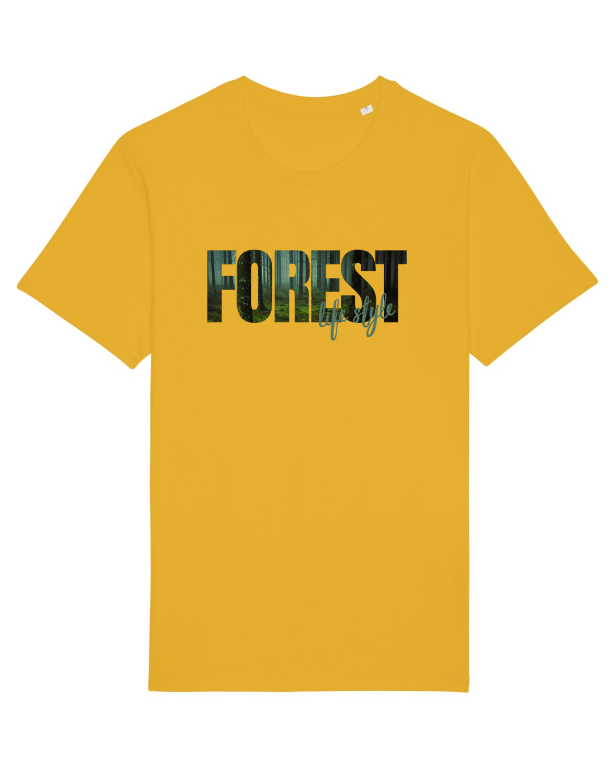 Tricou mânecă scurtă Unisex Rocker Spectra Yellow