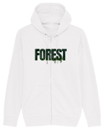 Forest  Hanorac cu fermoar Unisex Connector