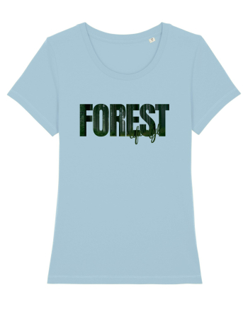 Forest  Sky Blue