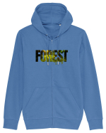 Forest  Hanorac cu fermoar Unisex Connector