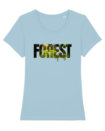 Forest  Sky Blue