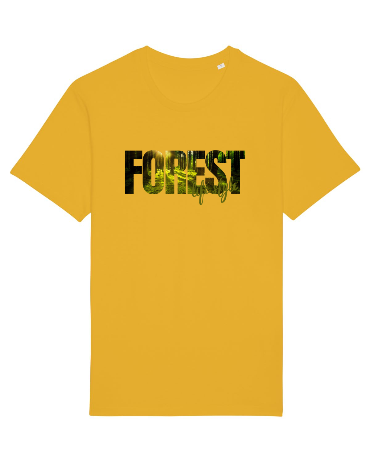 Tricou mânecă scurtă Unisex Rocker Spectra Yellow