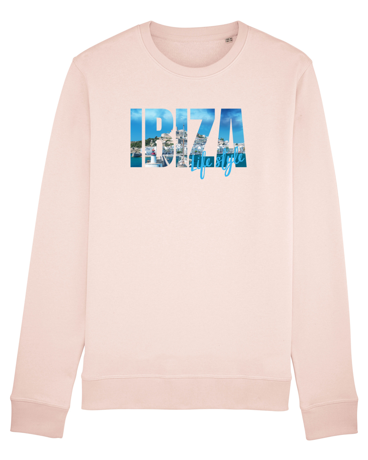 Bluză mânecă lungă Unisex Rise Candy Pink