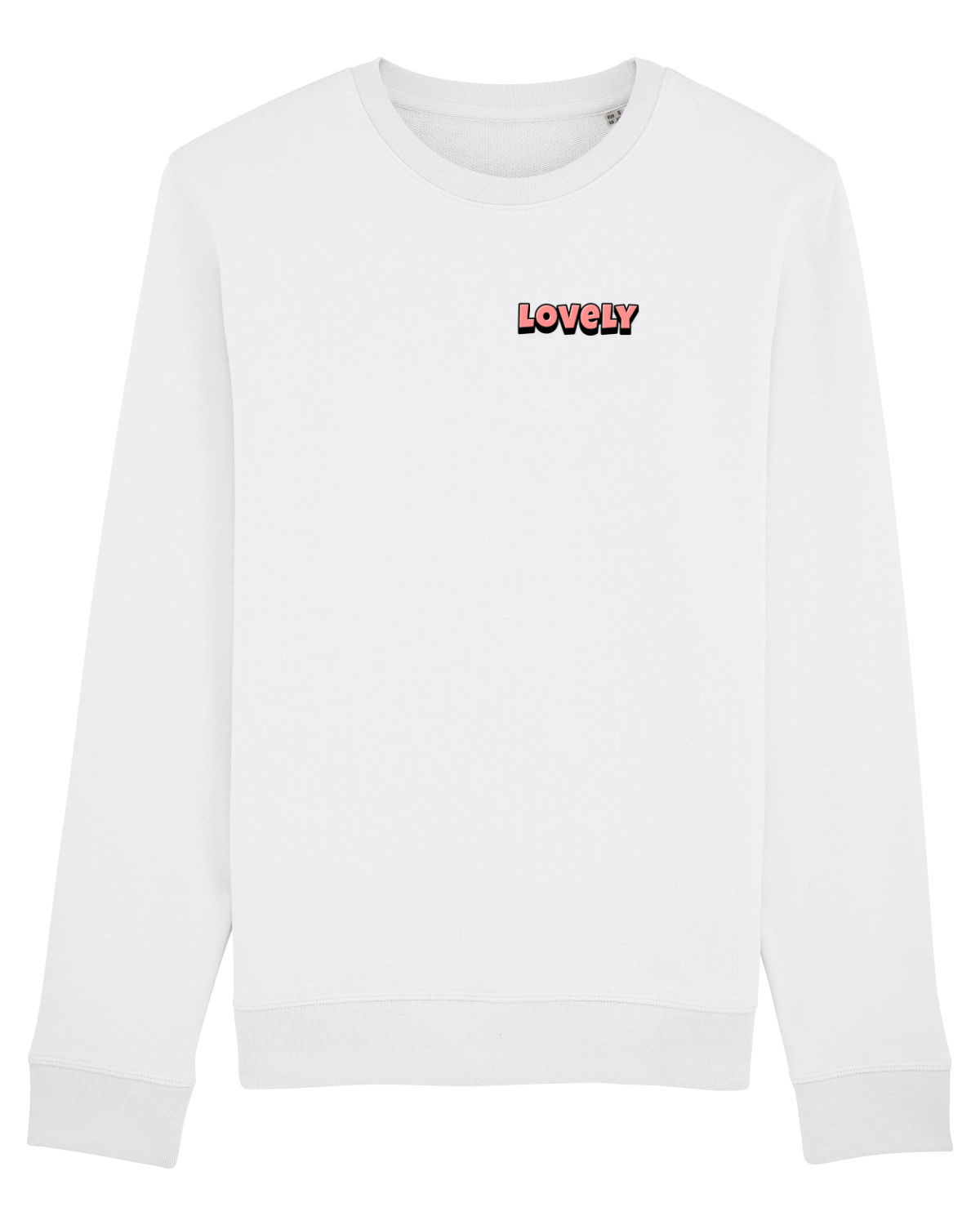 Bluză mânecă lungă Unisex Rise White