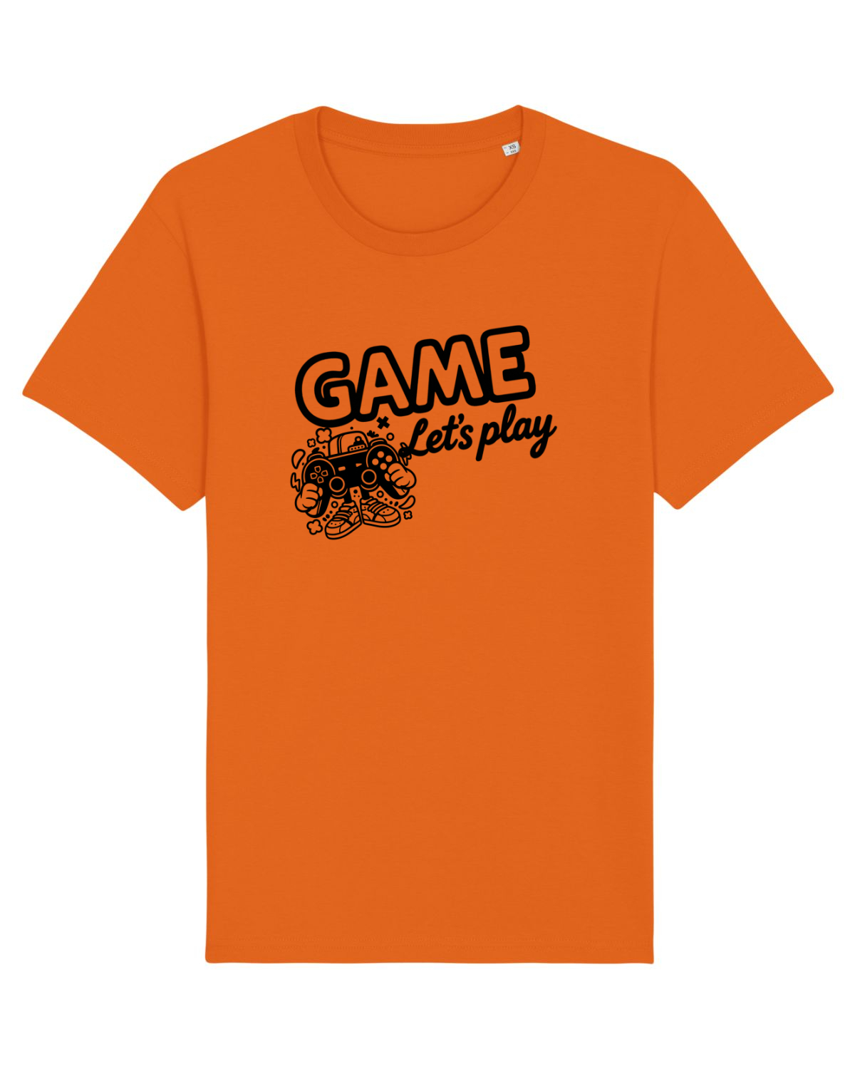 Tricou mânecă scurtă Unisex Rocker Bright Orange
