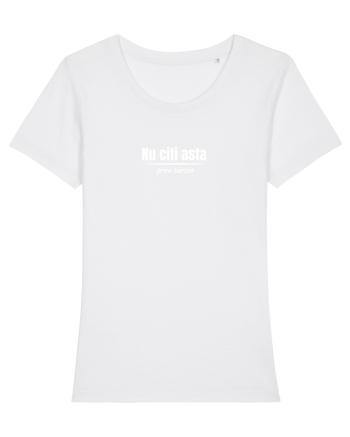 Nu citi asta White
