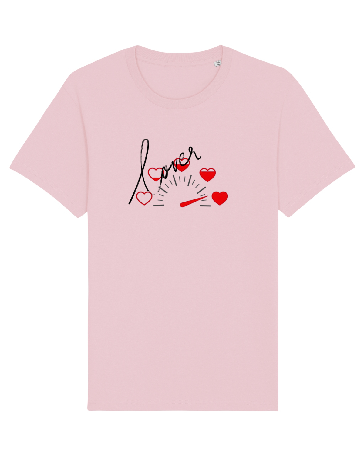 Tricou mânecă scurtă Unisex Rocker Cotton Pink