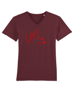 Love Tricou mânecă scurtă guler V Bărbat Presenter