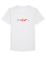 Love Tricou mânecă scurtă guler larg Bărbat Skater