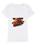 Los Angeles  Tricou mânecă scurtă guler V Damă Evoker