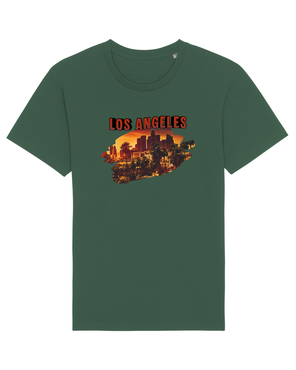Tricou mânecă scurtă Unisex Rocker Bottle Green