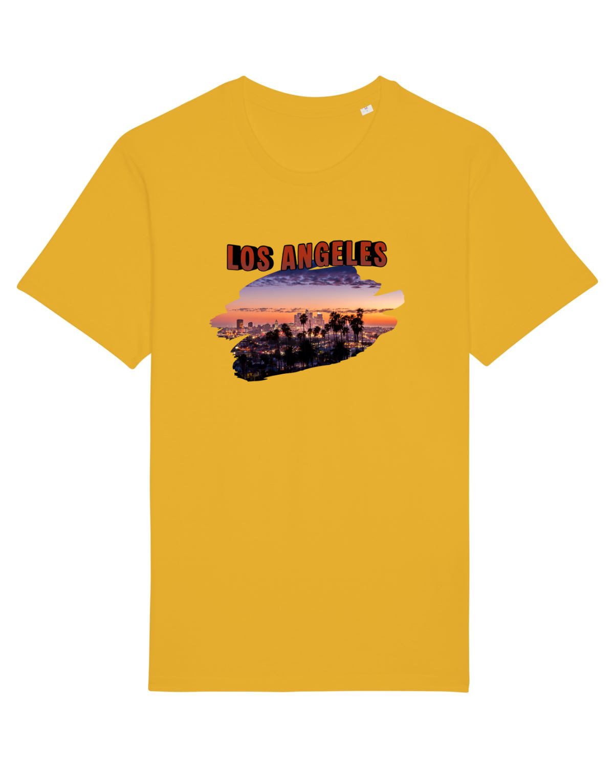 Tricou mânecă scurtă Unisex Rocker Spectra Yellow