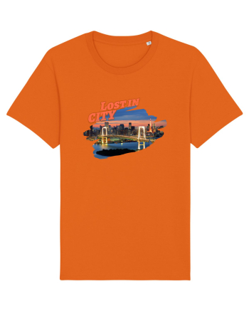 LOST in City  Bright Orange