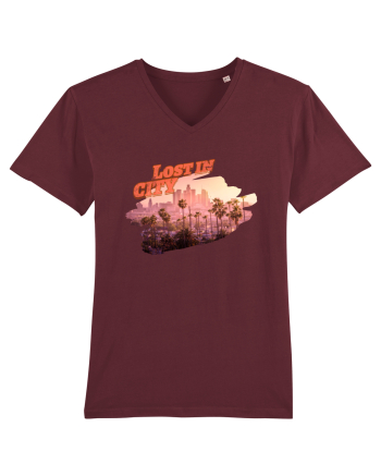 Lost in City  Burgundy