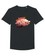Lost in City  Tricou mânecă scurtă guler larg Bărbat Skater