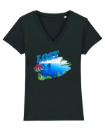 Lost  Tricou mânecă scurtă guler V Damă Evoker