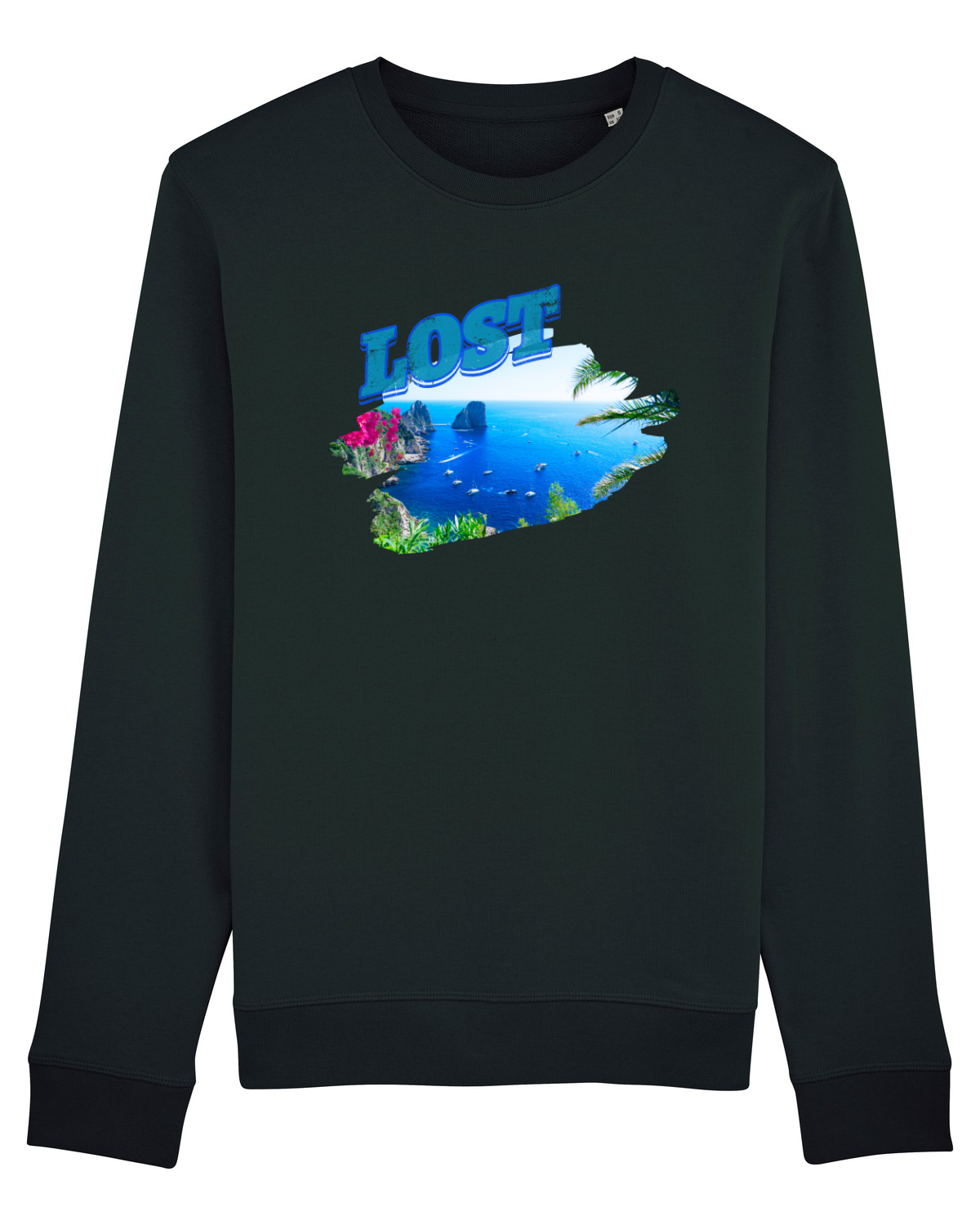 Bluză mânecă lungă Unisex Rise Black