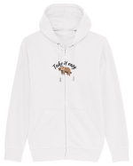 Take IT easy  Hanorac cu fermoar Unisex Connector