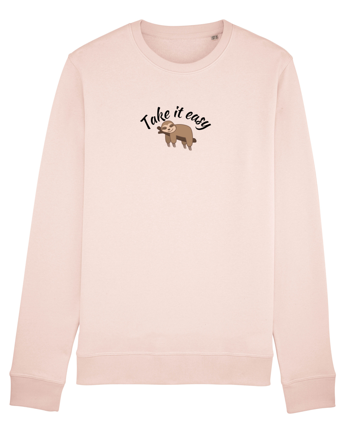 Bluză mânecă lungă Unisex Rise Candy Pink