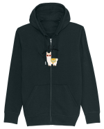 Lama-Dilama  Hanorac cu fermoar Unisex Connector