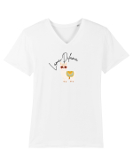 Lama-Dilama  Tricou mânecă scurtă guler V Bărbat Presenter