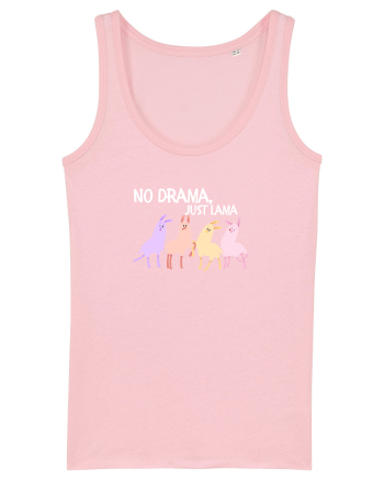No drama,just lama  Cotton Pink