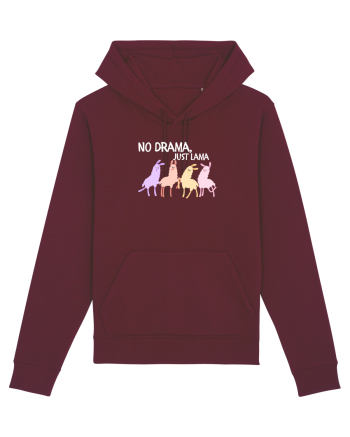No drama,just lama  Burgundy