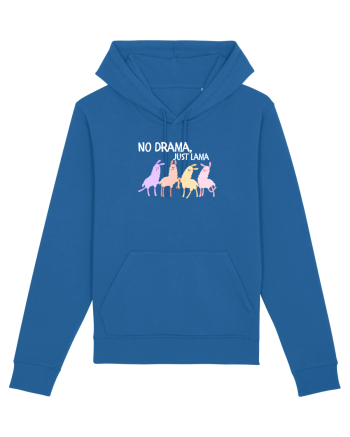 No drama,just lama  Royal Blue