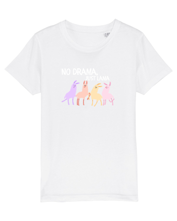 No drama,just lama  White