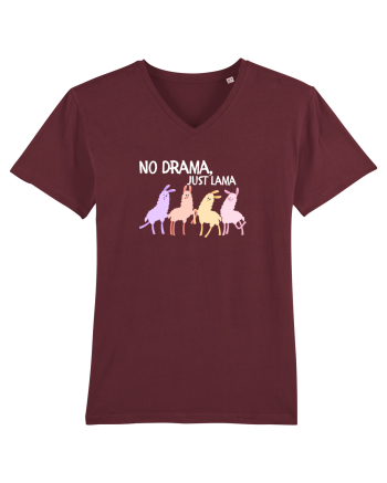 No drama,just lama  Burgundy