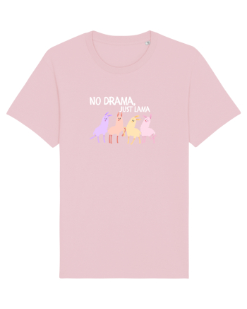 No drama,just lama  Cotton Pink