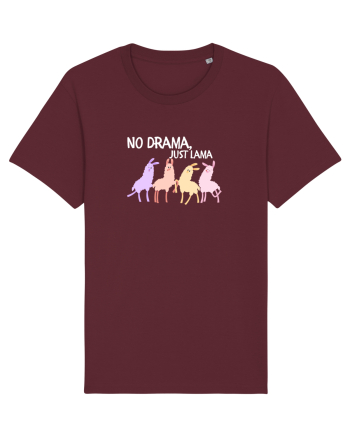 No drama,just lama  Burgundy