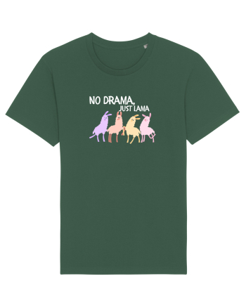No drama,just lama  Bottle Green