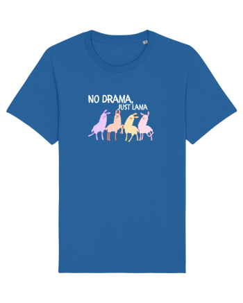 No drama,just lama  Royal Blue