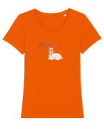 Stay cool Tricou mânecă scurtă guler larg fitted Damă Expresser