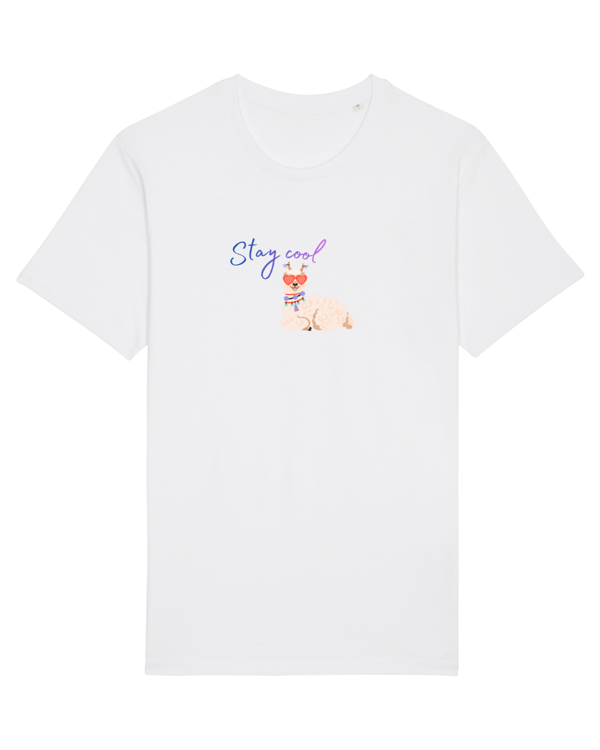 Tricou mânecă scurtă Unisex Rocker White