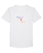 Stay cool Tricou mânecă scurtă guler larg Bărbat Skater
