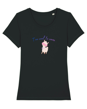 Too cool to care  Black