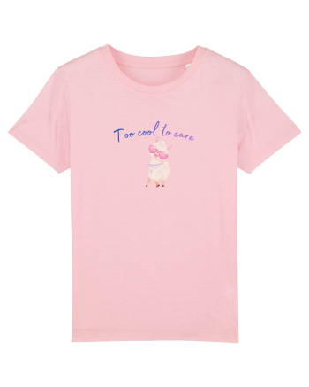 Too cool to care  Cotton Pink