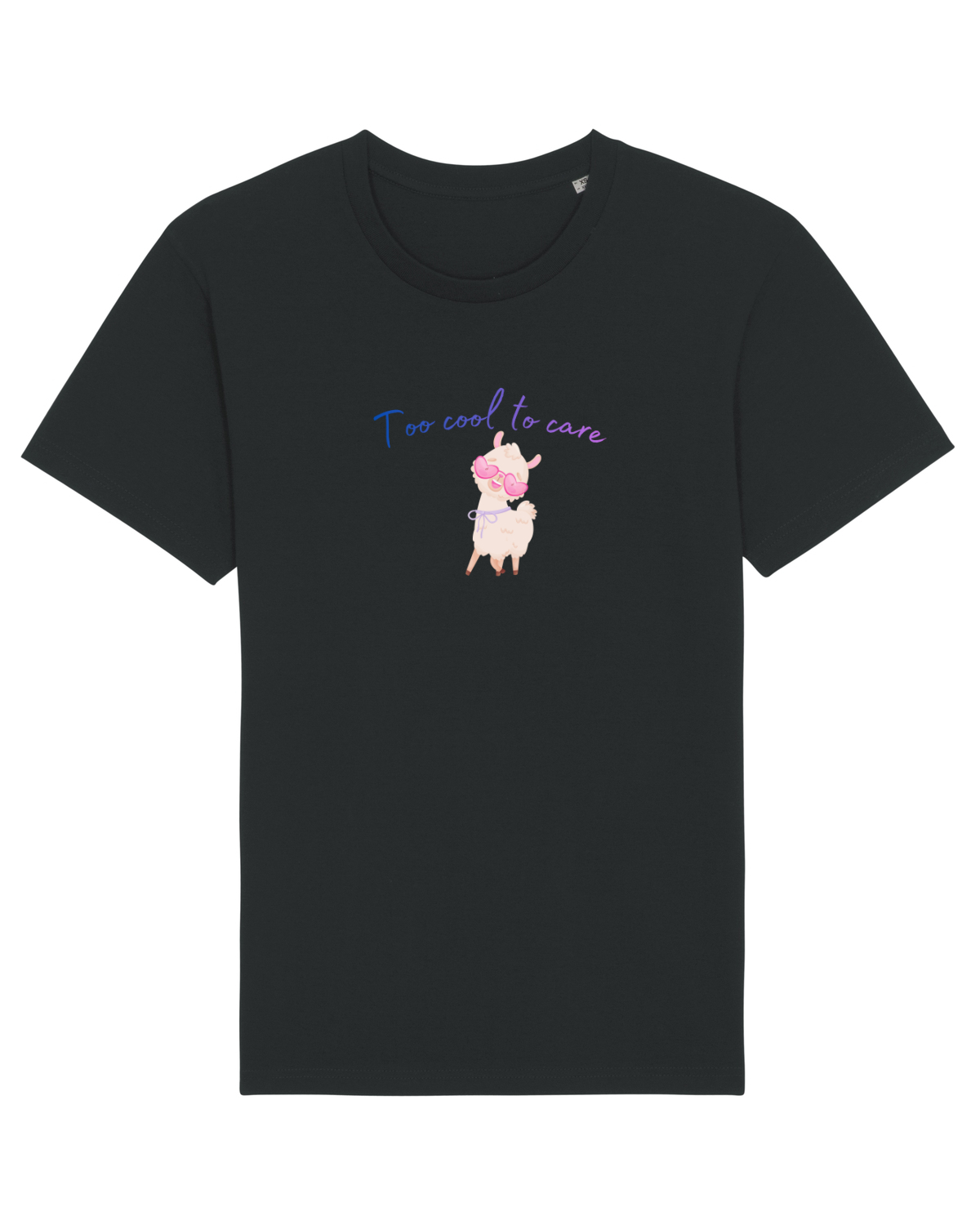 Tricou mânecă scurtă Unisex Rocker Black