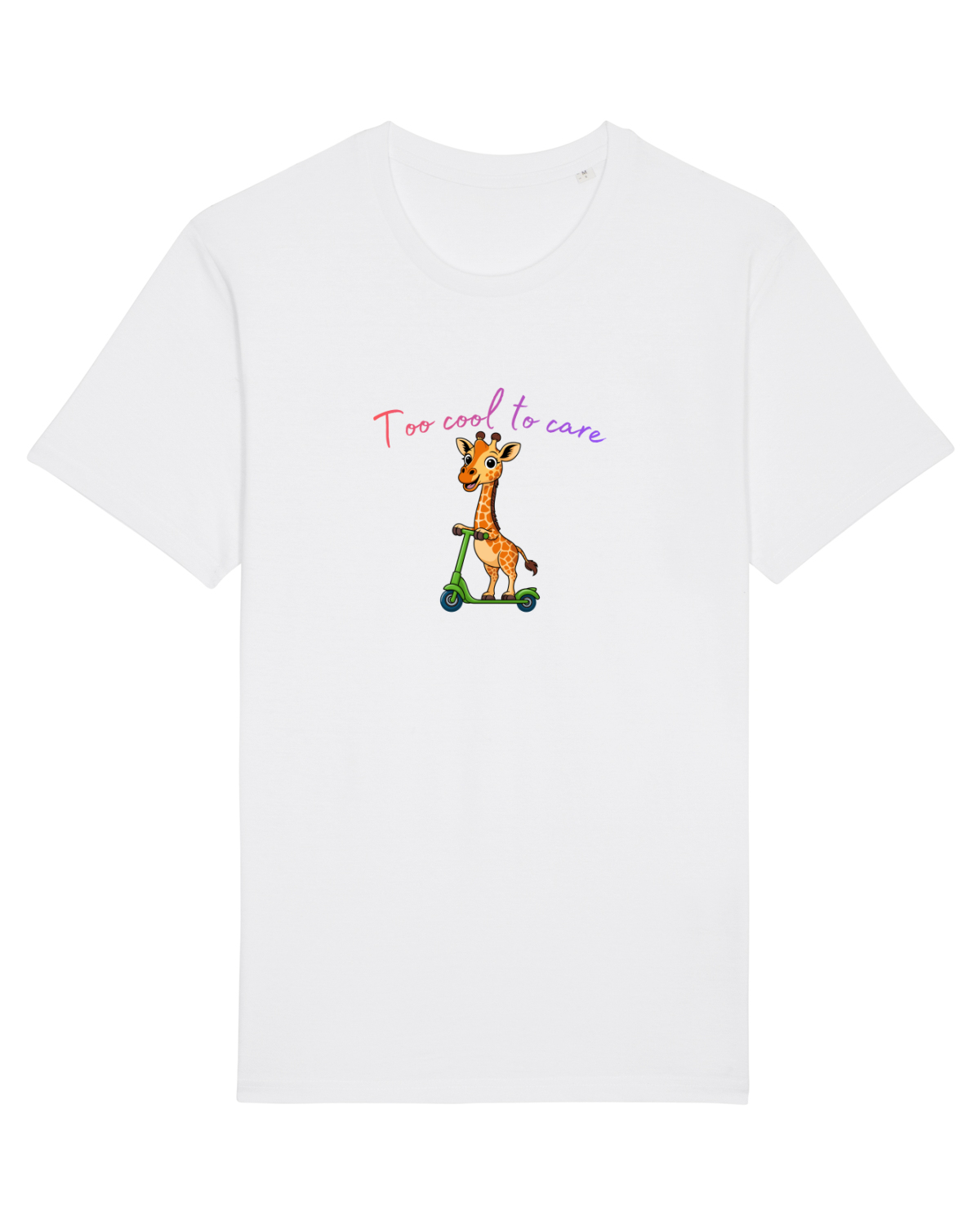 Tricou mânecă scurtă Unisex Rocker White